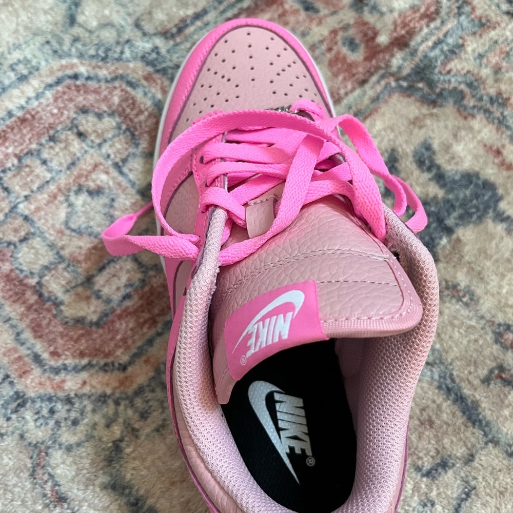 Nike Pink Low Dunks - Picture 6 of 8